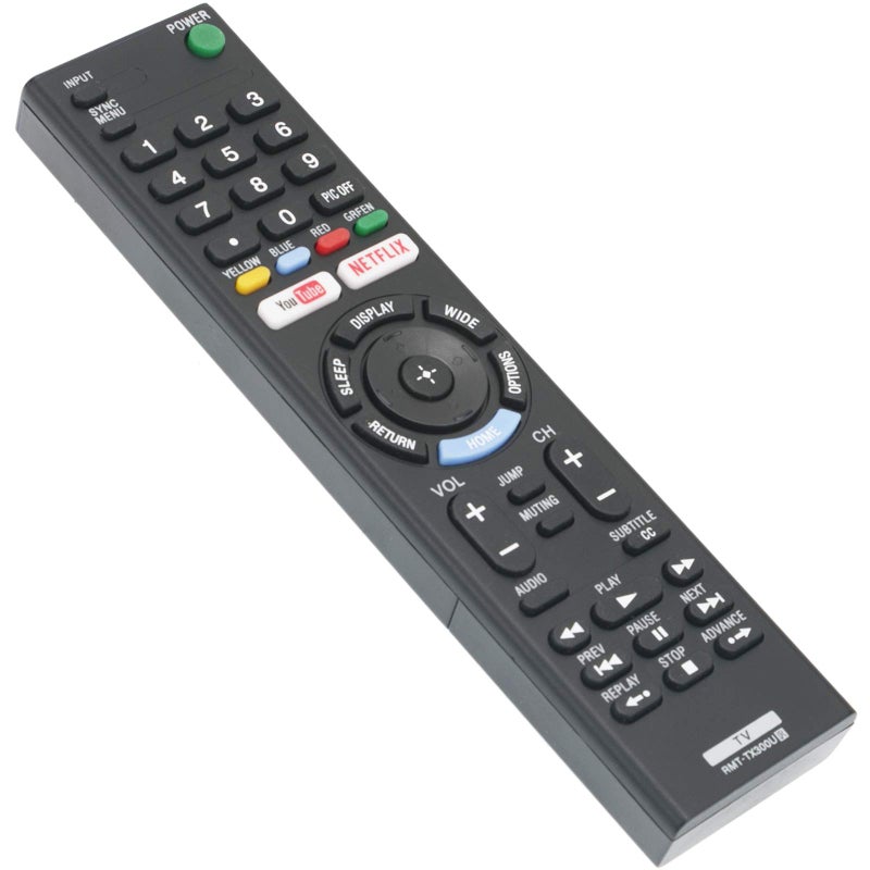 PERFASCIN RMT-TX300U RMTTX300U Replace Remote Compatible with Sony Bravia TV KD-55X720E KD-49X720E KD-43X720E KD-49X700E KD-43X700E KD-55X700E KD-60X690E KD-70X690E KD-65X730F KD-50X690E KD55X720E KD49X720E - Image 3
